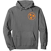 Tennessee Flag, Vintage Tennessee Tri-Star Pullover Hoodie