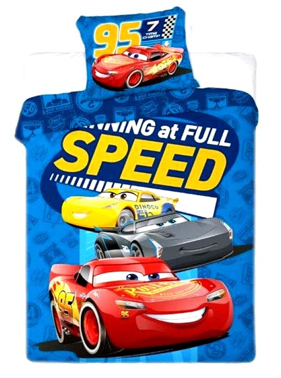 cars cot bed duvet set