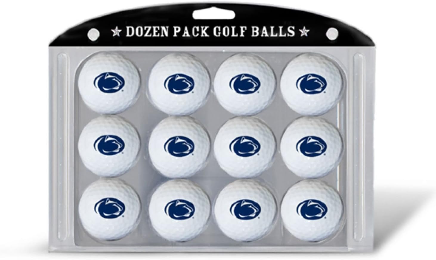Team Golf NCAA Dozen Regulation Size Golf Balls, 12 Pack, Full Color Durable Team Imprint, Penn State Nittany Lions : Sports Fan Golf Balls : Sports & Outdoors