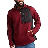 Spyder Mens Quarter Zip Pullover Sweater - Performance Fleece 1/4 Zip Pullover Mens Golf Shirts for Workout Hiking Running