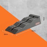 VonHaus Caravan Levelling Ramp Set 2.5 Tonne 3-Step Non-Skid Chocks view 6