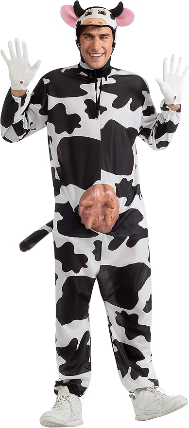 Amazon Comical Cow Adultコミカルな牛大人用 ハロウィン サイズ Standard One Size コスプレ 仮装 通販