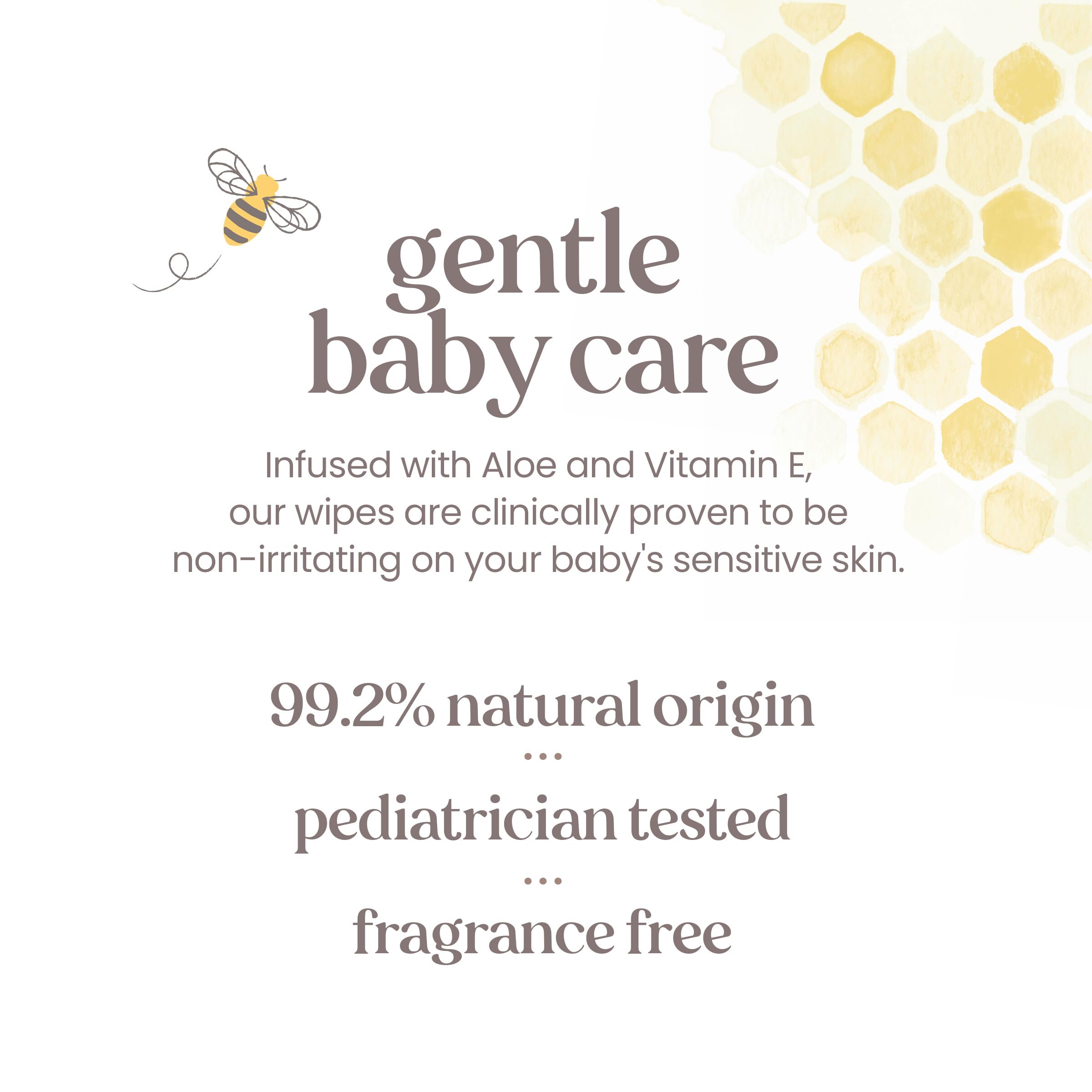 Burt’s Bees Baby Wipes, Unscented Natural for Sensitive Skin with Aloe and Vitamin E - 72 Baby Wipes – 10 Pack