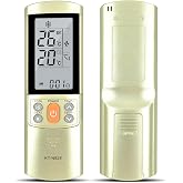KT-N828 2000 in 1 Mini-Split Air Conditioner Replacement Remote | &deg;F/&deg;C Selectable, Works with Samsung, Lennox, Kenmore, Mitsubishi, Frigidaire, Hitachi, LG, Sharp, Panasonic, Toshiba, &amp; More