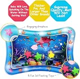 Aolso Tummy Time Water Mat Inflatable Play Mat for Babies 3 Months+ view 4