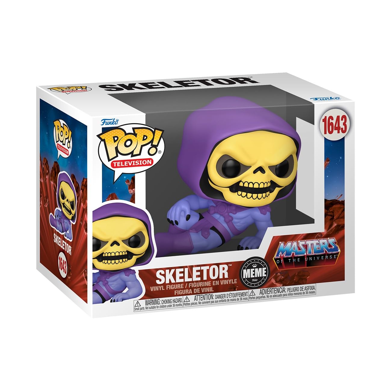 Funko POP! Television: Meme - Skeletor​ - Collectable Vinyl Figure - Gift Idea - Official Merchandise - Toys For Kids & Adults - Model Figure for Collectors and Display
