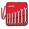 Flare Nut Comb Wrench Set, 7 Pieces, 6 Pts
