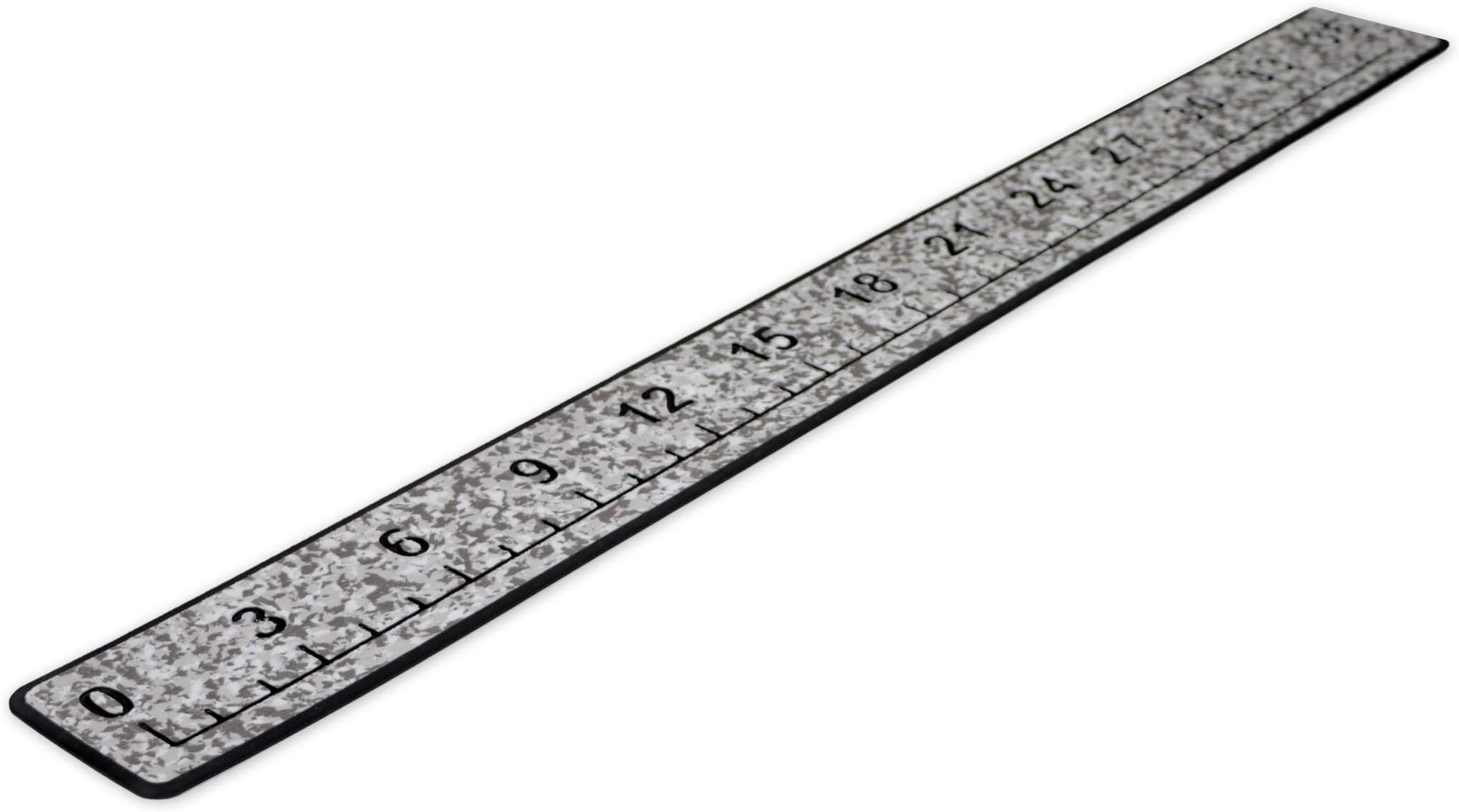 SeaDek Foam Fishing Ruler | Fish Ruler Perfect Boats, Coolers & Kayaks | 36" Fishing Measurement Tool | Fishing Accessories | 3M Adhesive Backing | Snow Camo/Black
