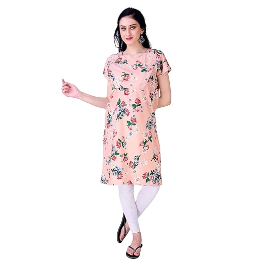 Women Feeding/Maternity Wear Kurti (Feed-38-Multicolor)
