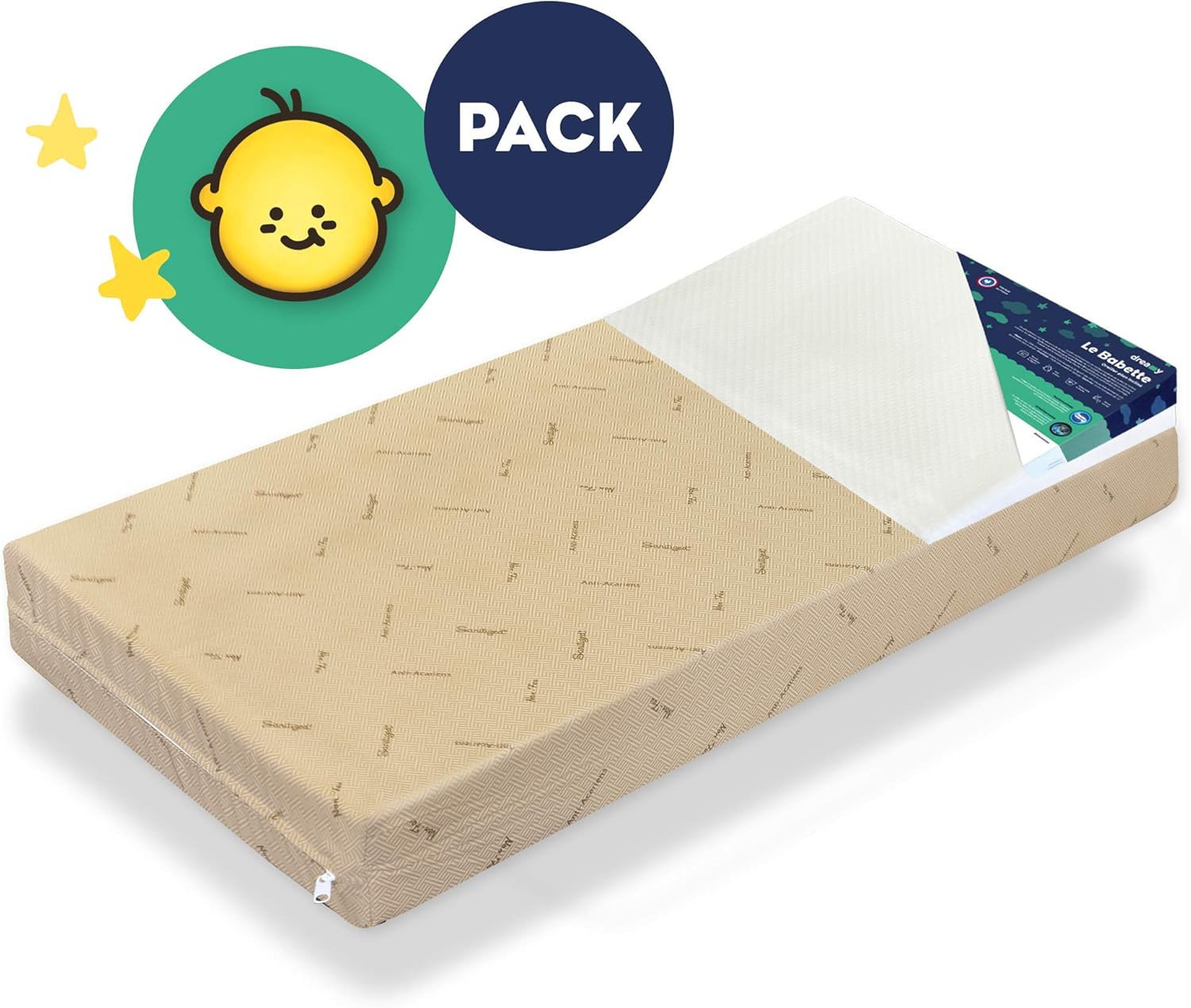 Dehoussable Matelas Bebe Confort Le Lucette Oreiller Plan Incline Le Babette Dreamy Literie Epaisseur 12 Cm Pack Bebe 60 X 1 Cm Bebe Puericulture Matelas Bebe Agri Khoramdareh Ir