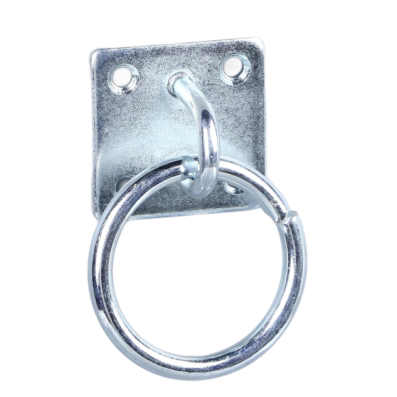 Zerodis Horse Tie, Metal Equestrian Tiewith Plate Wall Mount HitchingHooks Stable Horse TiePlate Snap Hook Carabiners for Stable Equestrian Livestock
