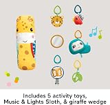 Fisher-Price 3-In-1 Rainforest Sensory Gym & Baby Play Mat HJW08 view 5