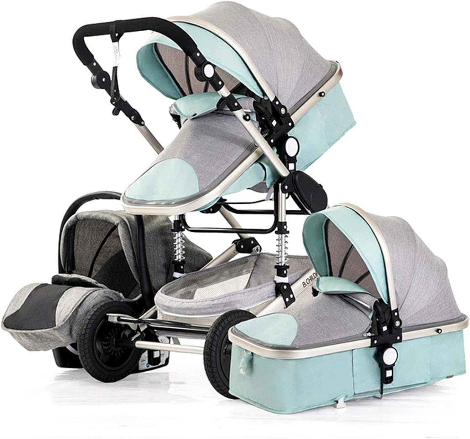 infant car seat and stroller in one