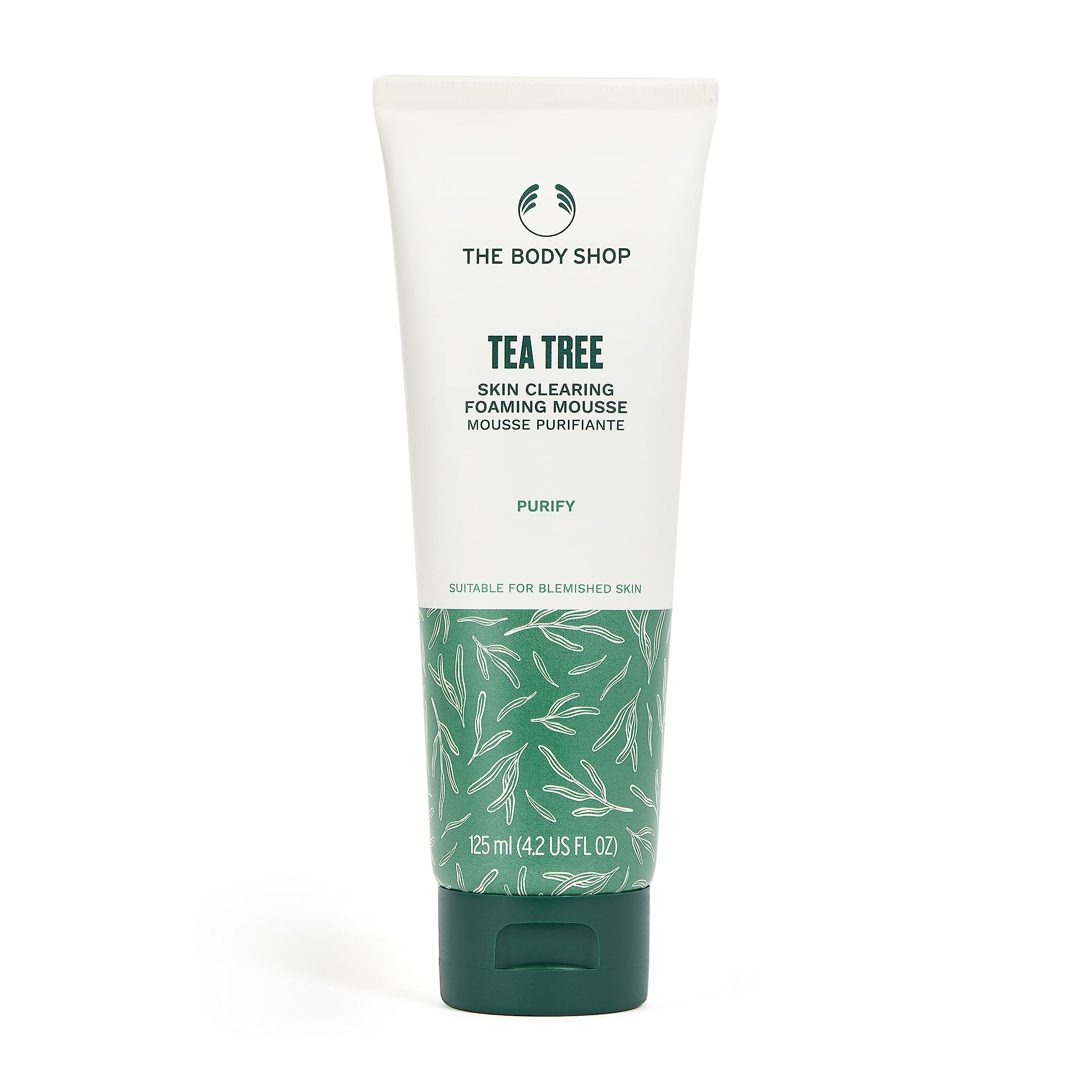 The Body Shop Tea Tree Skin Clearing Foaming Cleanser, 5.0-Fluid Ounce