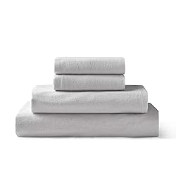Brielle Home Flannel Sheet Set Cotton Soft Warm