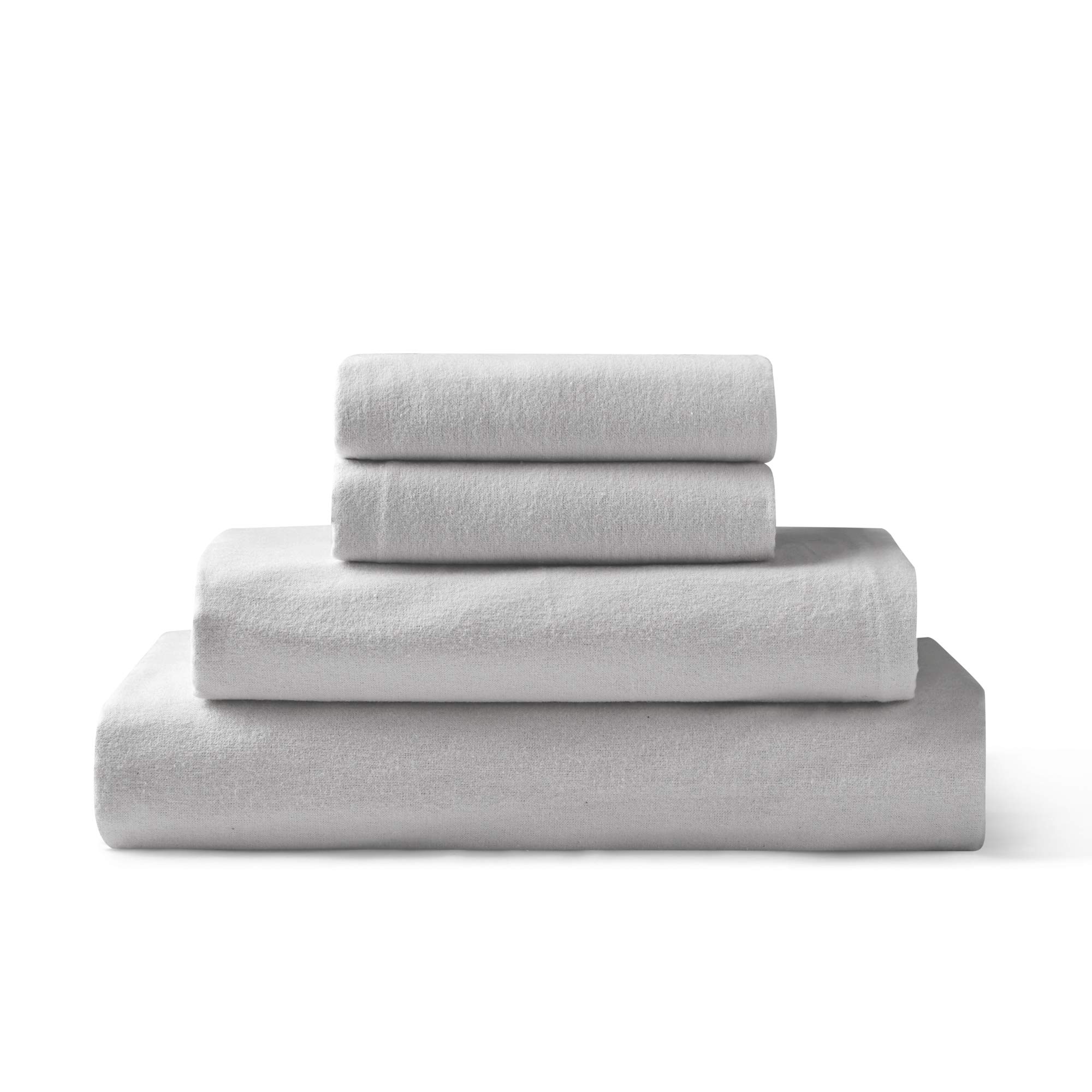 Brielle Home Flannel Sheet Set Cotton Soft Warm