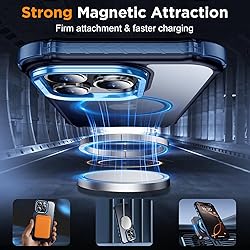 Justcool Magnetic for iPhone 16 Pro Max Case, [12FT