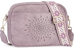 APHISON Quilted Crossbody Bags for Women Trendy,Vegan Leather Small Crossbody Purses Shoulder Handbags with Adjustable Strap