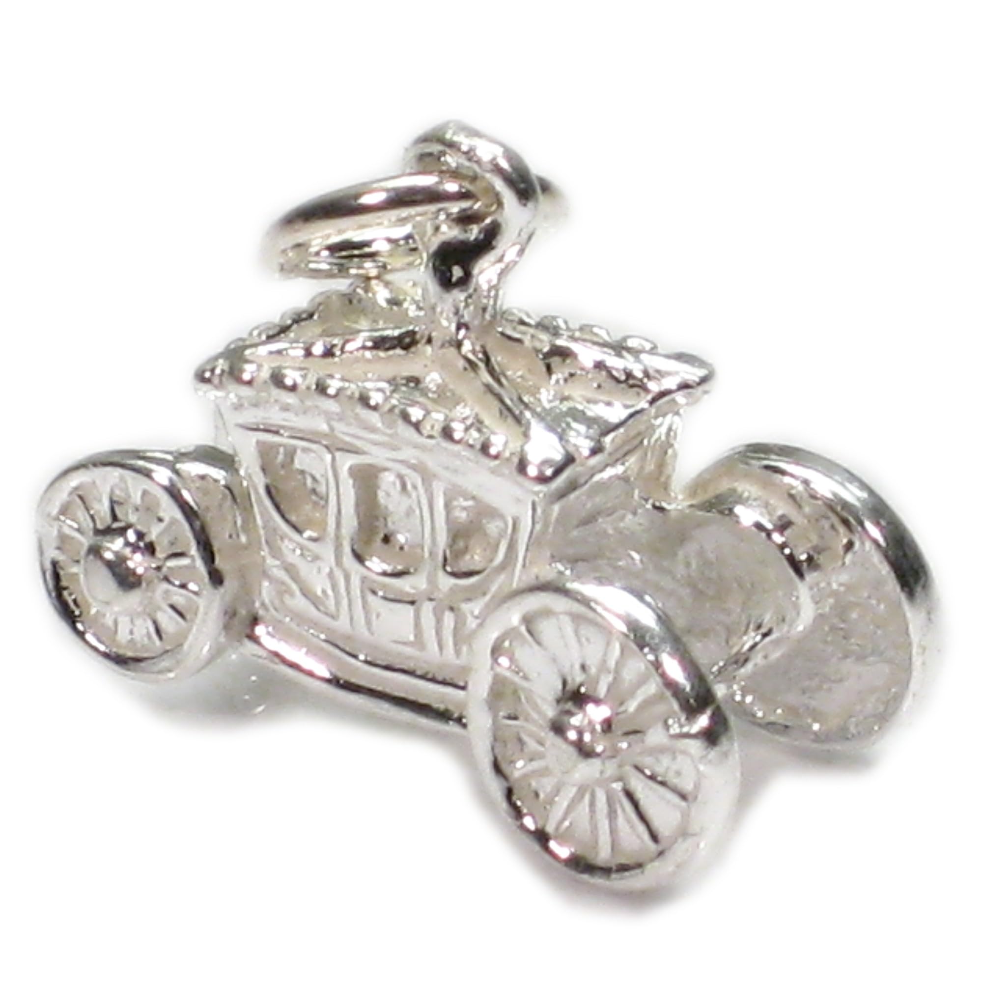 Maldon Jewellery Royal Coronation Coach Carriage sterling silver charm .925 x 1 charms
