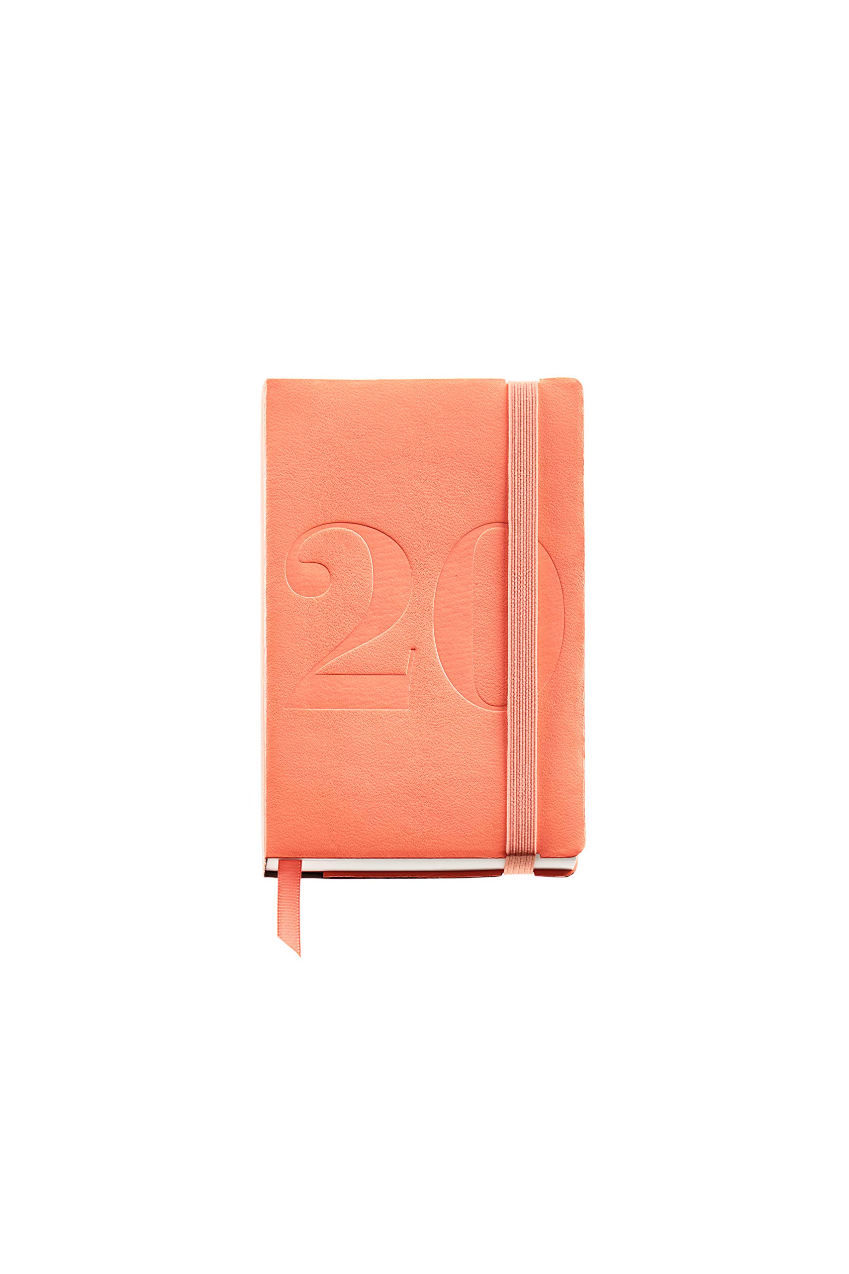 Miquelrius 31505 – 2020 Diary, Day Page (90 x 140 mm), Pocket, Minimal Peach, Spanish