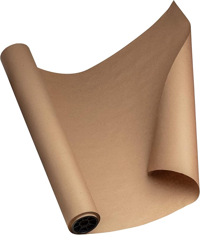 Kraft Paper Roll 24'' X 1800'' (150ft) Brown Mega Roll