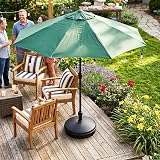Karrma Ltd Parasol Base 7L Water Filled Garden Umbrella Stand Black view 6
