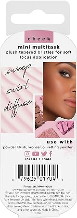 Real Techniques Mini Multitask Makeup Brush - Blush Bronzer Powder, Travel view 7
