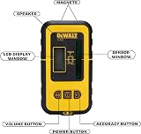 DEWALT DE0892G Green Line Laser Detector 50M Working Range Heavy Duty Clamp view 6