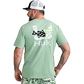 HUK - Men's Short Sleeve Performance Tee, Fishing T-Shirt for Men