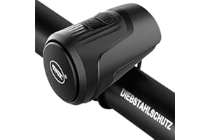 kimairy Electric Bike Bell, 125db Anti-Theft Alarm Loud Electric Bike Horn for Adults with 1 Sound Modes USB Rechargeable Battery Waterproof Bicycle Horn for MTB/BMX/Scooter/Road Cycling
