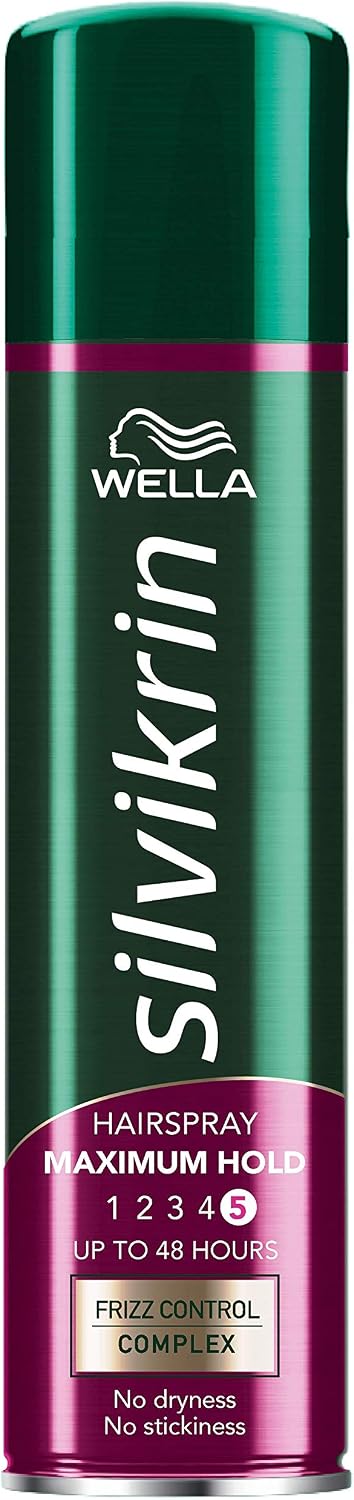 Silvikrin Classic Hairspray Maximum Hold, 75 ml, 75 ml (Pack of 1)