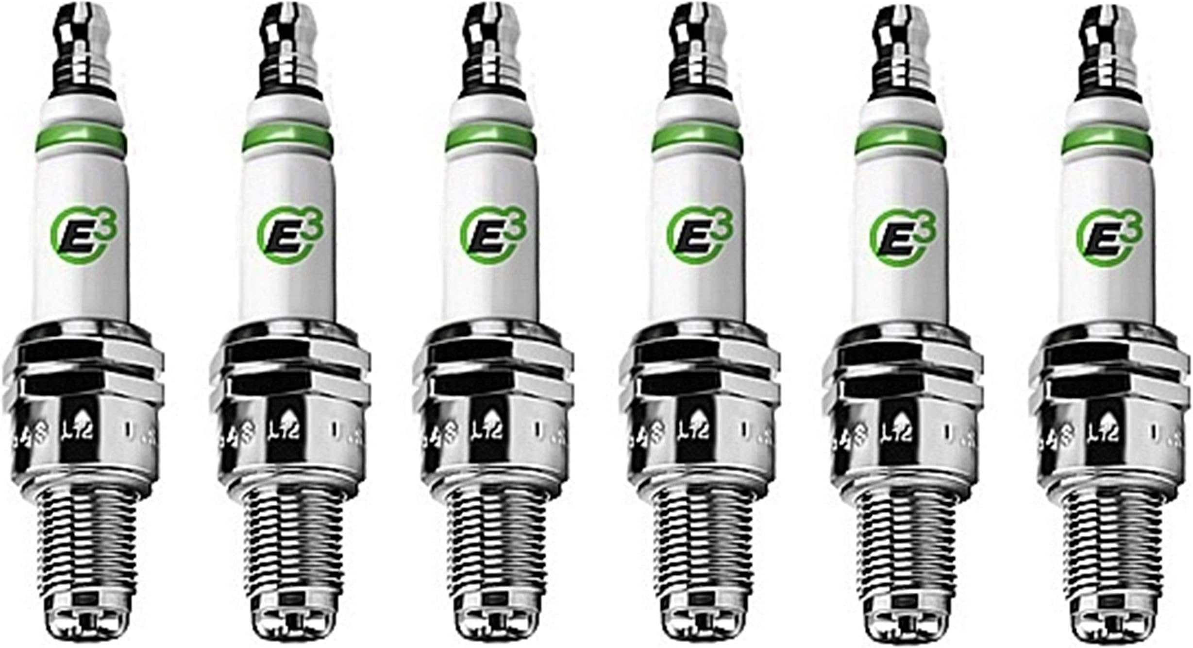 E3 Spark Plug E3.38 Powersports Spark Plug, Pack of 6 (6)