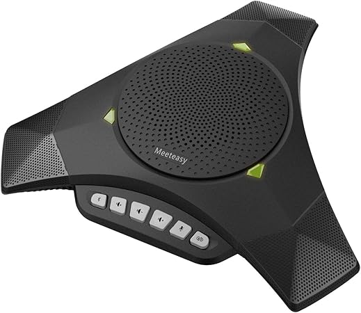 Meeteasy MVOICE 8000-B Plus Bluetooth USB Speakerphone for Conference Call