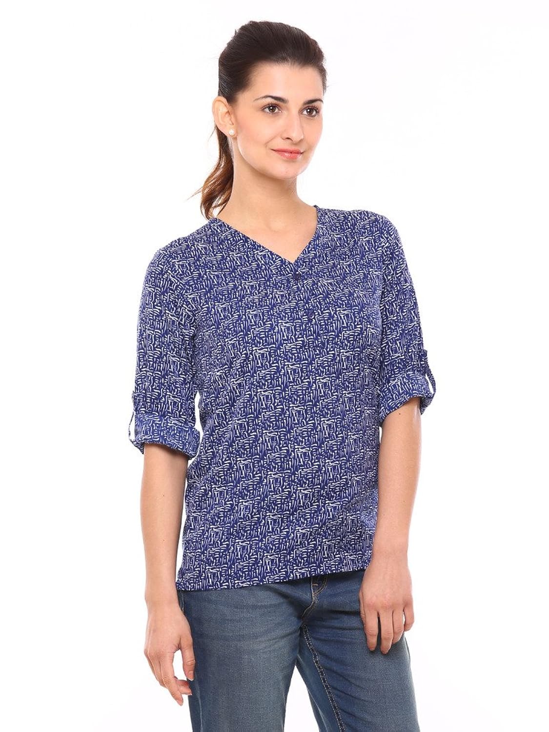 vvoguish women's regular fit cotton top