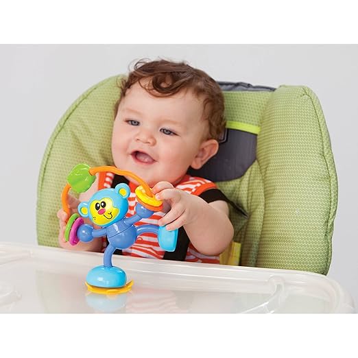 infantino monkey high chair toy
