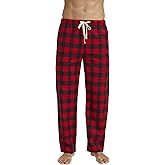 HiddenValor Mens Plaid Cotton Pajama Lounge Pants