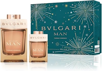 BVLGARI MAN TERRAE ESSENCE EDP 100ml + 15ml Travel Set Eau de Parfum