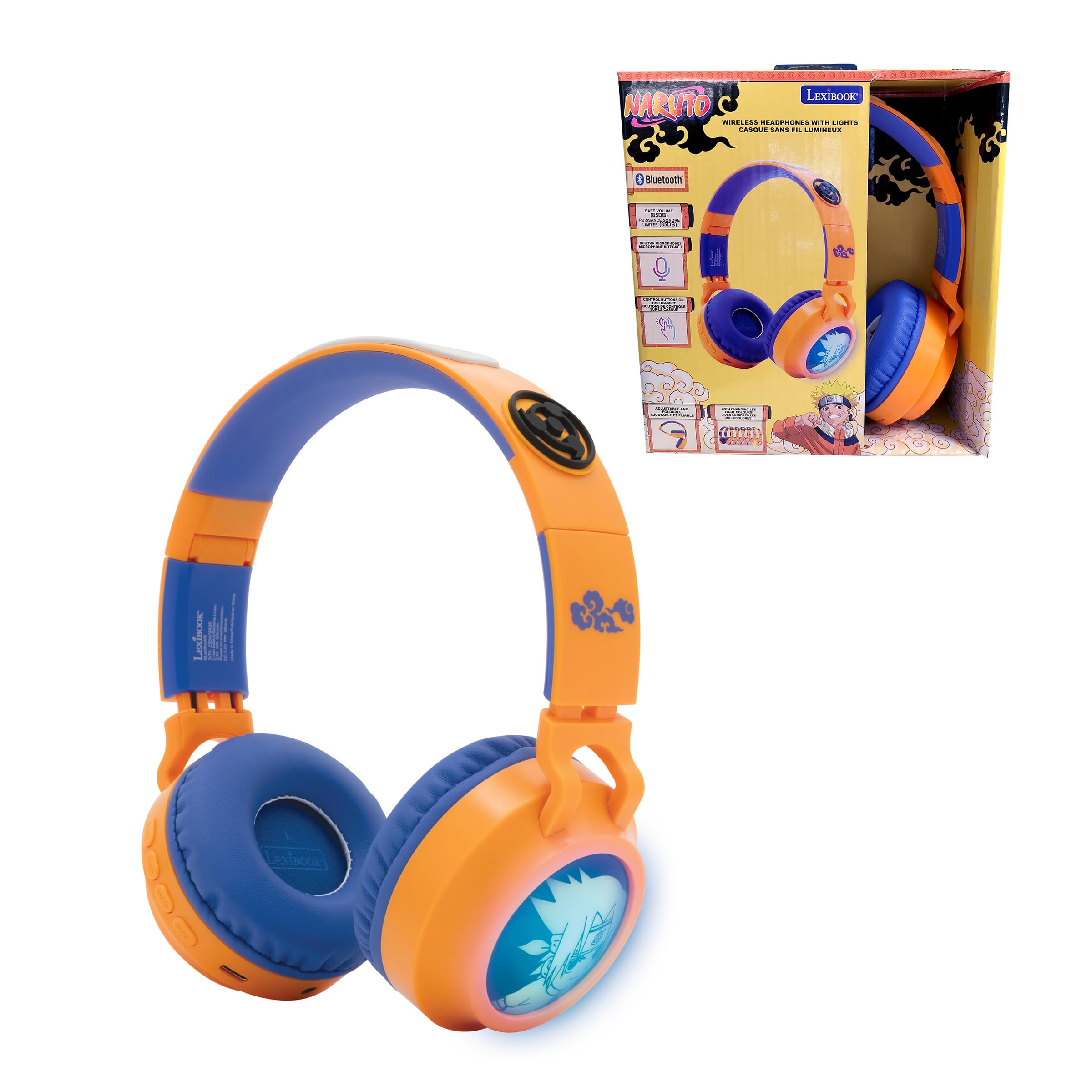 LEXIBOOK, Naruto Bluetooth Hea...
