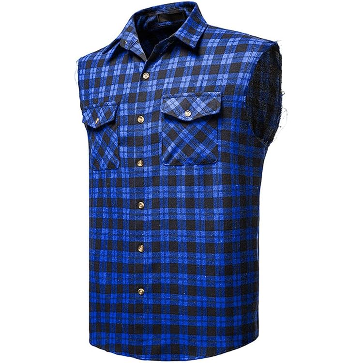 トップス VETEMENTS FLANNEL SHIRT VEST Buy VETEMENTS men flannel