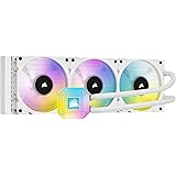 Corsair iCUE H150i Elite Capellix Liquid CPU Cooler - White