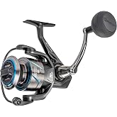 Quantum Benchmark Spinning Fishing Reel | Tournament-Grade IM8 Blanks with Stainless Guides &amp; Dri-Tac Grip