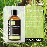 MAYJAM Lemongrass Essential Oil 100ML Diffuser Humidifier DIY Home Office view 2