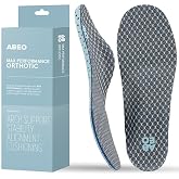 ABEO Max Neutral Insoles for Women | Plantar Fasciitis Arch Support Inserts Relief Shoe Blue, 5.5 Medium