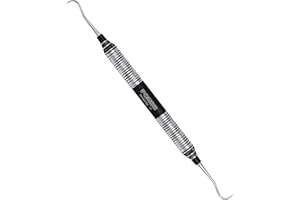 Pomee USA 711-067 OC Onyx Collection Scaler #H6/7, 9.5mm Ultra-Light Hollow Handle, BÖHLER N664 Alloy, Black Titanium Nitride (TiN) Coated, Corrosion-Resistant & Autoclavable