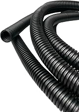 On1shelf Black Conduit Split Cable Tidy Tube 15mm 10m view 4