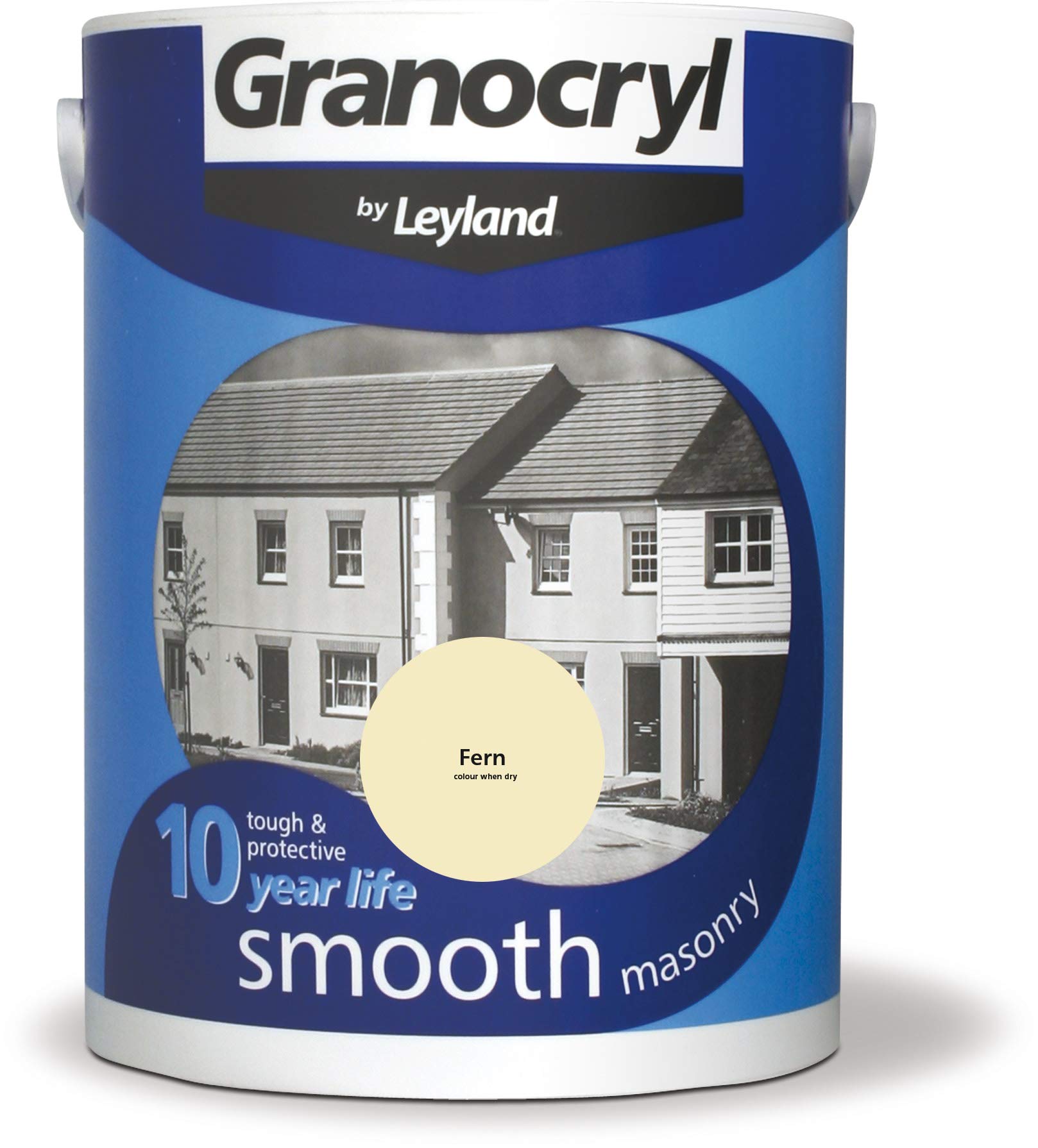 Leyland Granocryl Smooth Masonry, Fern, 5L