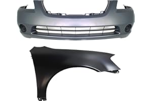 Garage-Pro Bumper Cover SET Compatible with 2002-2004 Nissan Altima Front