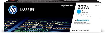 HP W2211A 207A Cyan Toner Cartridge Original LaserJet 1250 Pages