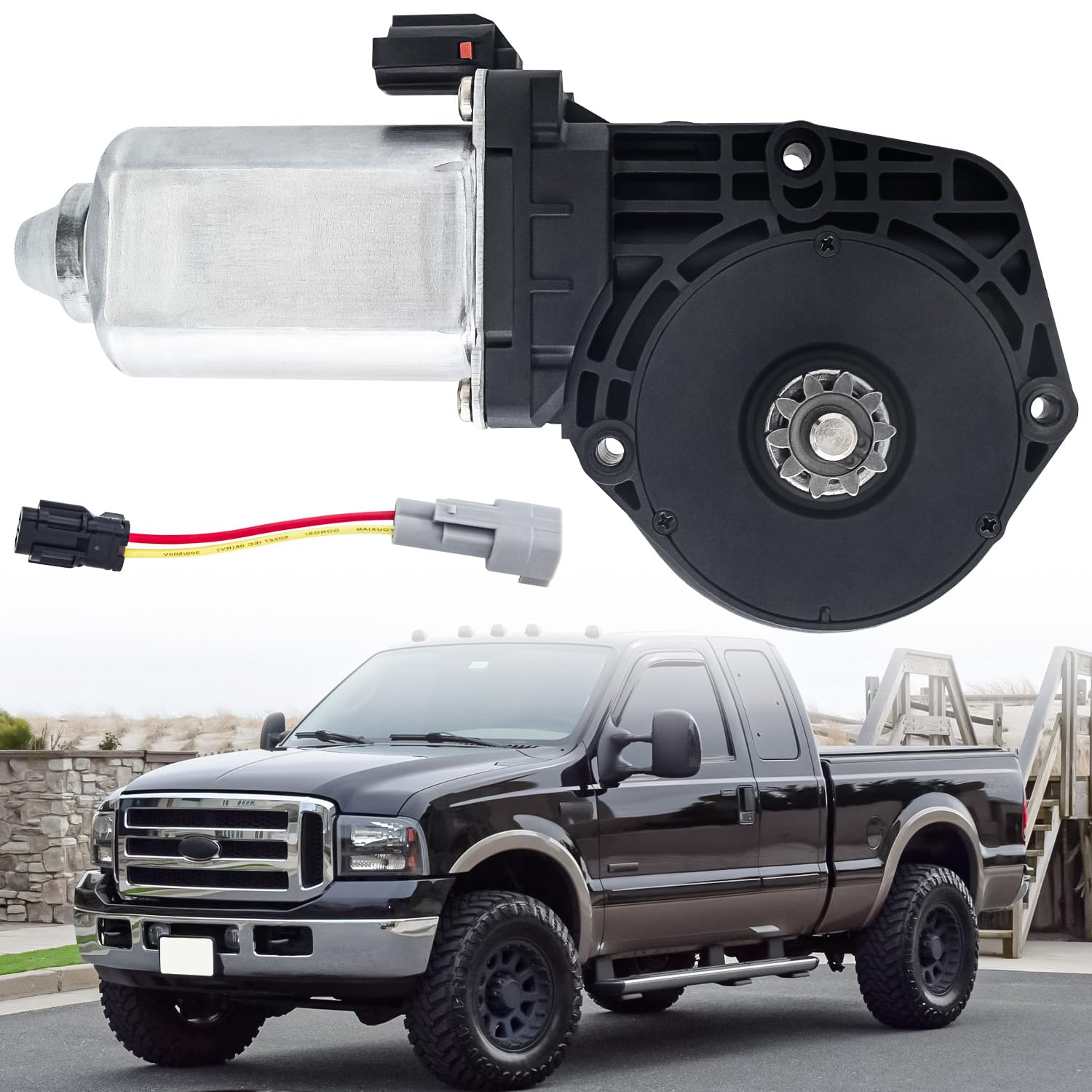 Photo 1 of TCFWED Power Window Motor Compatible with Ford Excursion 2000 2001 2002 2003 2004 2005,F-250/F-350/F-450/F-550 Super Duty 2000-2008 Replace# YC3Z-1523394-AA