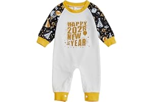 BemeyourBBs Newborn Baby Boy Fall Winter Clothes Long Sleeve Romper Jumpsuit Cute Infant One Piece Outfit